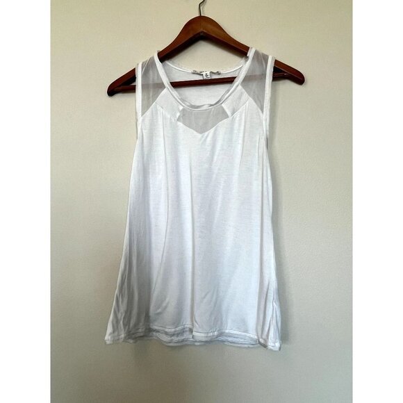 Robbi & Nikki Sleeveless White Blouse M - Picture 2 of 8